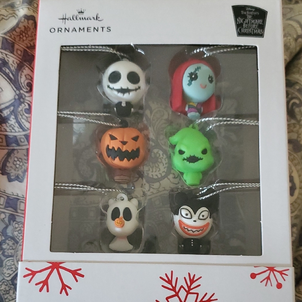 Hallmark Nightmare Before Christmas Ornaments Set